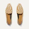 Rothys The Almond Loafer In Brown In Brown Zebra