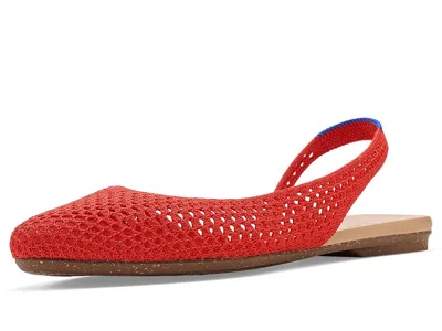 Rothys The Almond Slingback In Red