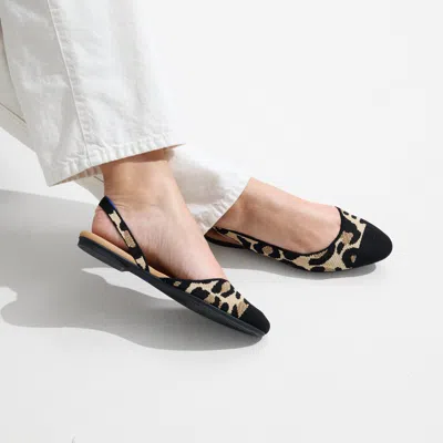 Rothys The Almond Slingback In Brown