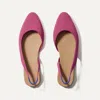 Rothys The Almond Slingback In Pink In Hibiscus