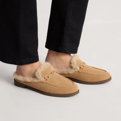 Rothys The Aprs Loafer Mule In Revelvet Pecan