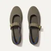 Rothys The Ballet Mary Jane In Green In Safari