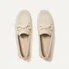 Rothys The Boat Shoe In White/neutral In Sea Foam