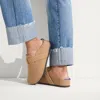 Rothys The Braid Clog In Brown/neutral In Orange