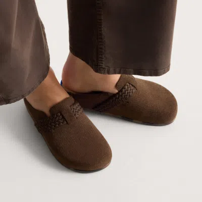 Rothys The Braid Clog In Burgundy