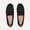 Rothys The Braid Driver In Black/neutral In Black