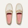 Rothys The Braid Driver In Brown/neutral In Cappuccino