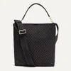 Rothys The Bucket Bag In Black/neutral In Night Song