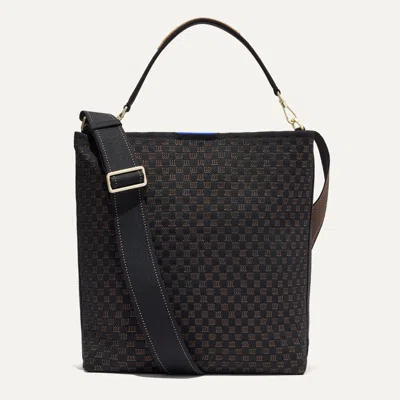 Rothys The Bucket Bag In Black/neutral In Night Song