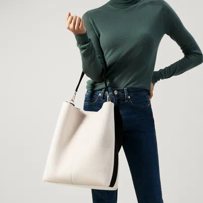 Rothys The Bucket Bag In White/neutral