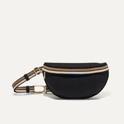Rothys The Casual Sling In Black/neutral In Puffin
