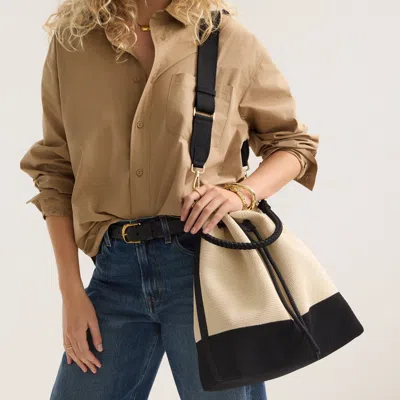 Rothys The Cinch Bucket Bag In White