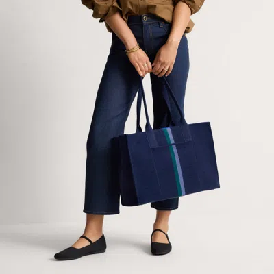 Rothys The Classic Tote In Revelvet Peacock