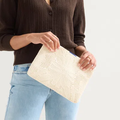 Rothys The Convertible Clutch In White