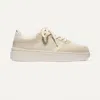 Rothys The Court Sneaker In Brown/neutral In Sand Dune