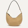Rothys The Crescent Bag In Brown/neutral In Brown Butter
