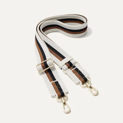 Rothys The Crossbody Strap In White In White Portobello