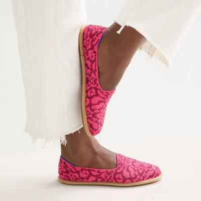 Rothys The Cruiser Loafer In Fuchsia Bloom
