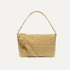 Rothys The Daily Crossbody In Brown/metallic In Golden Sun