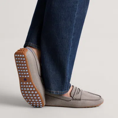 Rothys The Daily Driver In Iron Herringbone