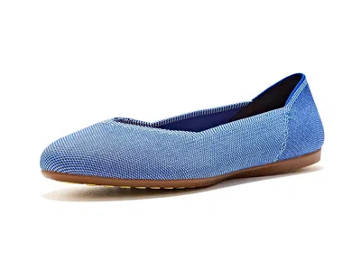Rothys The Daily Flats Women's Dress Flat Shoes Clear Blue: 7.5 M