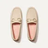 Rothys The Double Bit Driver In Brown/neutral In Sesame