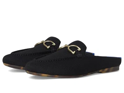 Rothys The Double Bit Loafer Mule In Black