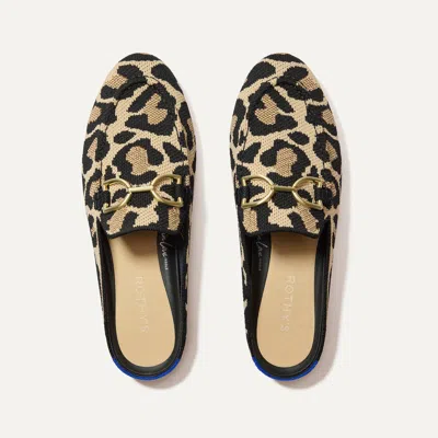 ROTHYS THE DOUBLE BIT LOAFER MULE IN BROWN