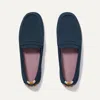 Rothys The Driver In Blue/neutral In Navy