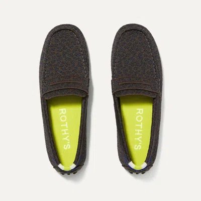 Rothys The Driver In Brown In Chocolate Spot