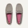 Rothys The Driver In Grey/neutral In Iron Herringbone