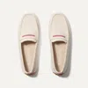 Rothys The Driver In White/neutral In Cream Puff