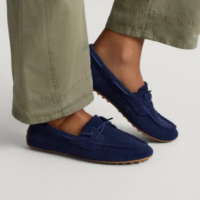 Rothys The Driver Moc In Blue