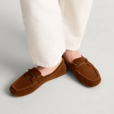 Rothys The Driver Moc In Brown