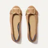 Rothys The Emblem Ballet Flat In Brown/neutral In Wren