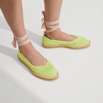 Rothys The Espadrille In Green