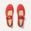 Rothys The Espadrille Mary Jane In Red In Red Hot