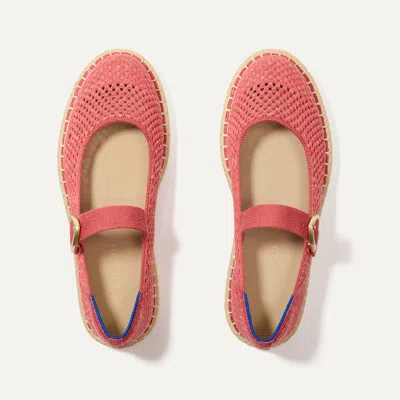 Rothys The Espadrille Mary Jane In Orange