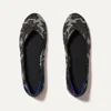Rothys The Flat In Black In Black Chantilly