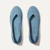 Rothys The Flat In Blue In Sky Basketweave