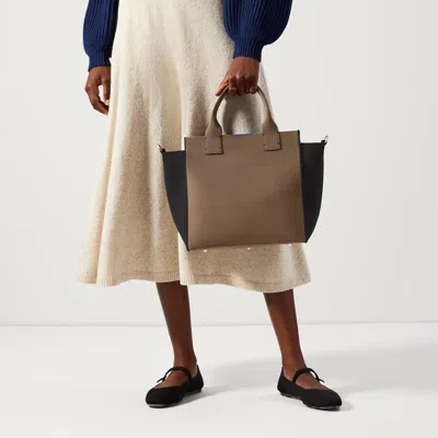 Rothys The Handbag In Brown/black