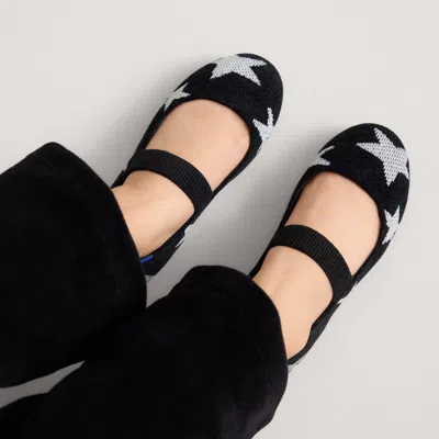 Rothys The Kids Mary Jane In Black