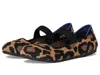 Rothys Rothy's Kids' Mary Jane Flat In Animal Print