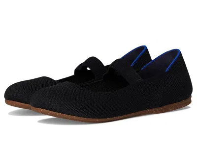 Rothys The Kids Mary Jane (toddler/little Kid/big Kid) Girl's Shoes Black : 12 Little Kid M, Synthetic