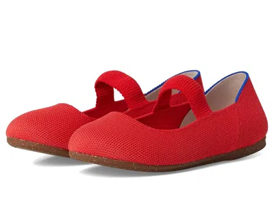 Rothys The Kids Mary Jane (toddler/little Kid/big Kid) Girl's Shoes Glamour Red : 13 Little Kid M, Syntheti