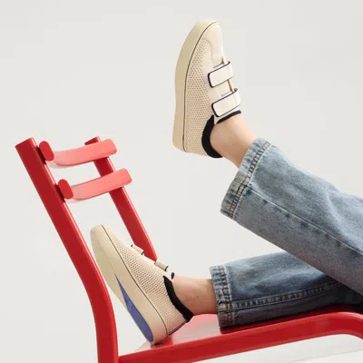 Rothys The Kids Strap Sneaker In Multi