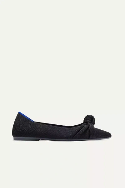 Rothys The Knot Point Flats In Black