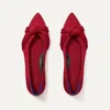 Rothys The Knot Point Ii In Red In Candied Berry