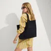 Rothys The Lightweight Tote In Black/neutral