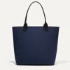 Rothys The Lightweight Tote In Blue/neutral In Sapphire And Onyx